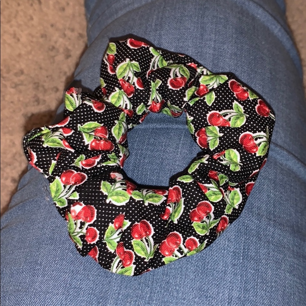 Cherry Scrunchie - Picture 2 of 2